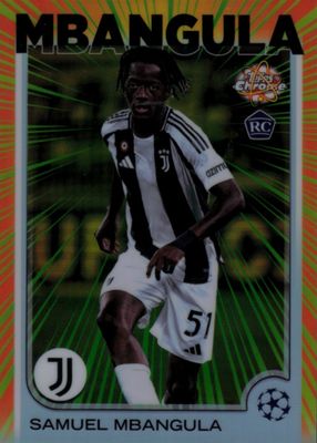 2024 Topps Chrome UEFA Club Competitions #RR-9 Radiating Rookies /(SSP)