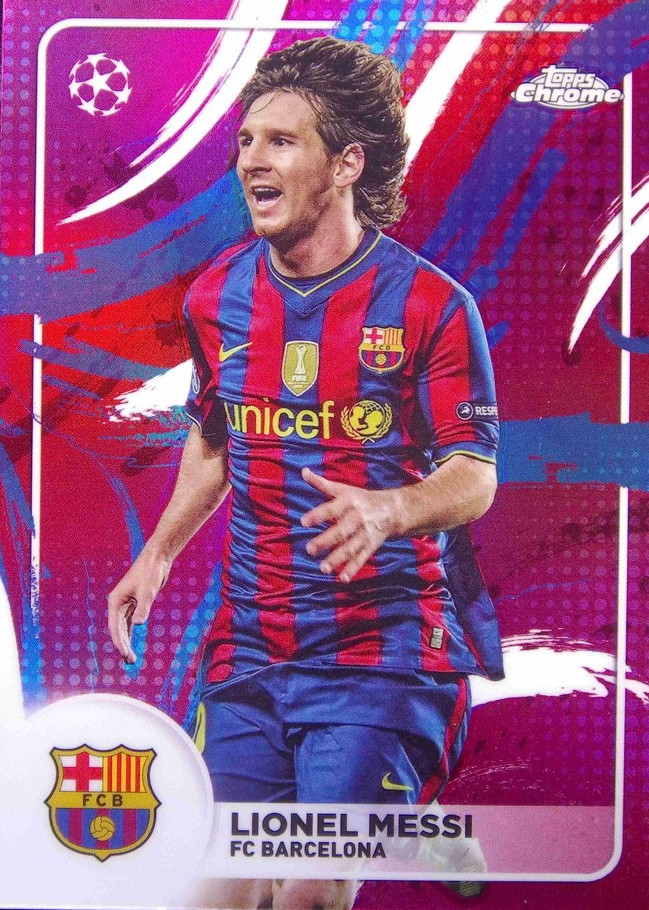 Lionel Messi 2024 Topps Chrome UEFA Club Competitions #SB-10