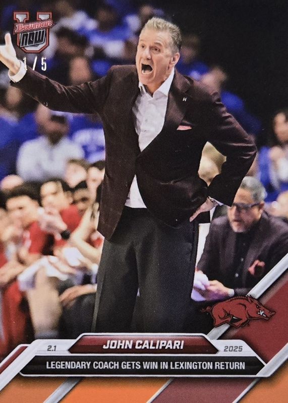 2024 Bowman U Now #58 Orange /5