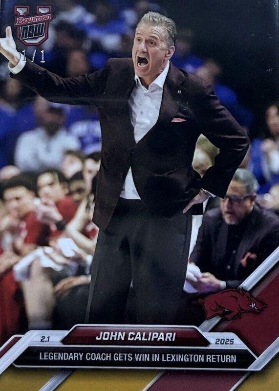 2024 Bowman U Now #58 Gold /1