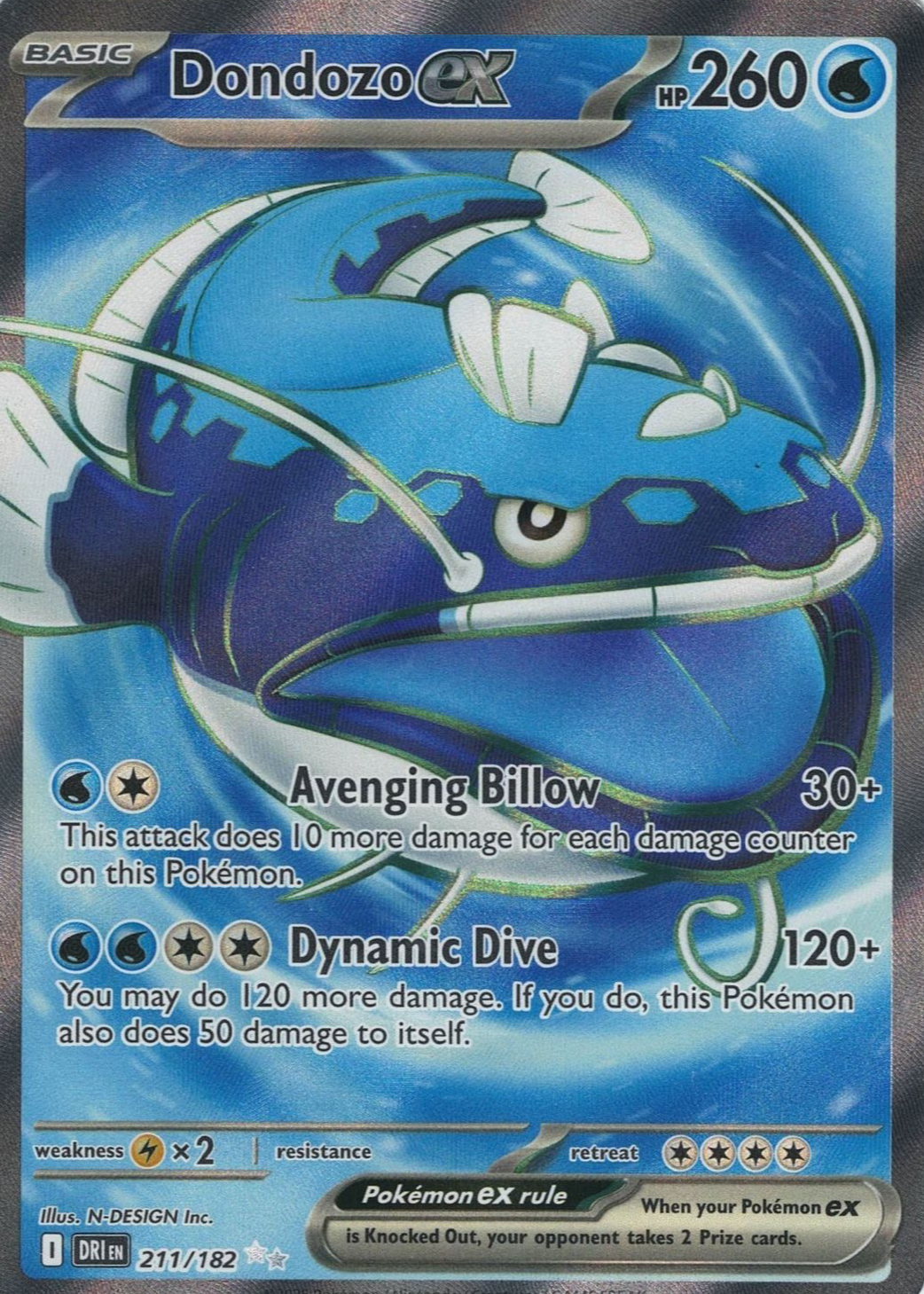 dondozo pokemon card Dondozo - 012 Holo Rare Promo main image 0