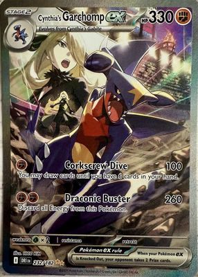 Cynthia's Garchomp ex 2025 Scarlet & Violet: Destined Rivals