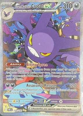 2025 Scarlet & Violet: Destined Rivals #234/182 Special Illustration Rare