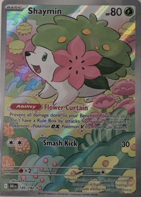 2025 Scarlet & Violet: Destined Rivals #185/182 Illustration Rare