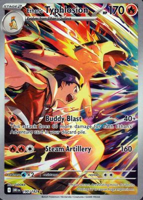 2025 Scarlet & Violet: Destined Rivals #190/182 Illustration Rare