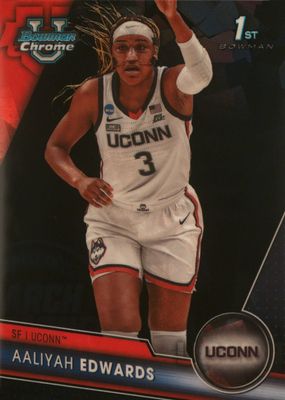 2023 Bowman Chrome University Sapphire Edition #19 Black /10 (1st)