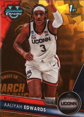 2023 Bowman Chrome University Sapphire Edition #19 Gold /50 (1st)