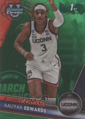 2023 Bowman Chrome University Sapphire Edition #19 Green /99 (1st)