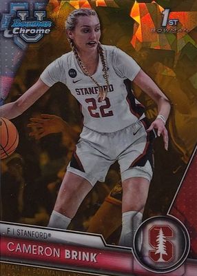 2023 Bowman Chrome University Sapphire Edition #75 Gold /50 (1st)