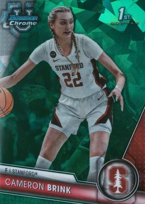 2023 Bowman Chrome University Sapphire Edition #75 Green /99 (1st)