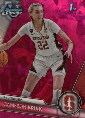 2023 Bowman Chrome University Sapphire Edition #75 Padparadscha /1 (1st)