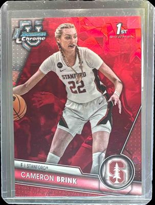 2023 Bowman Chrome University Sapphire Edition #75 Red /5 (1st)