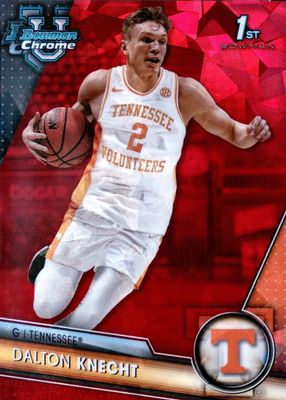 2023 Bowman Chrome University Sapphire Edition #48 Red /5 (1st)