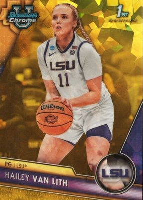 2023 Bowman Chrome University Sapphire Edition #25 Yellow /75 (1st)