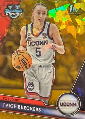 2023 Bowman Chrome University Sapphire Edition #90 Gold /50 (1st)