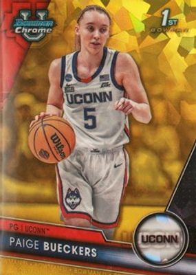 2023 Bowman Chrome University Sapphire Edition #90 Yellow /75 (1st)