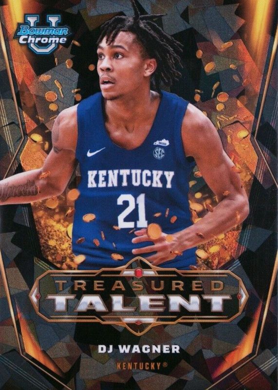 2023 Bowman Chrome University Sapphire Edition #TT-2 Treasured Talent /(SSP)