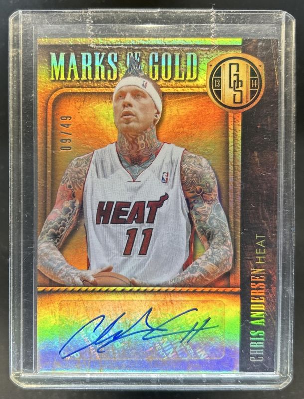 2013 Gold Standard #31 Marks of - Gold /49