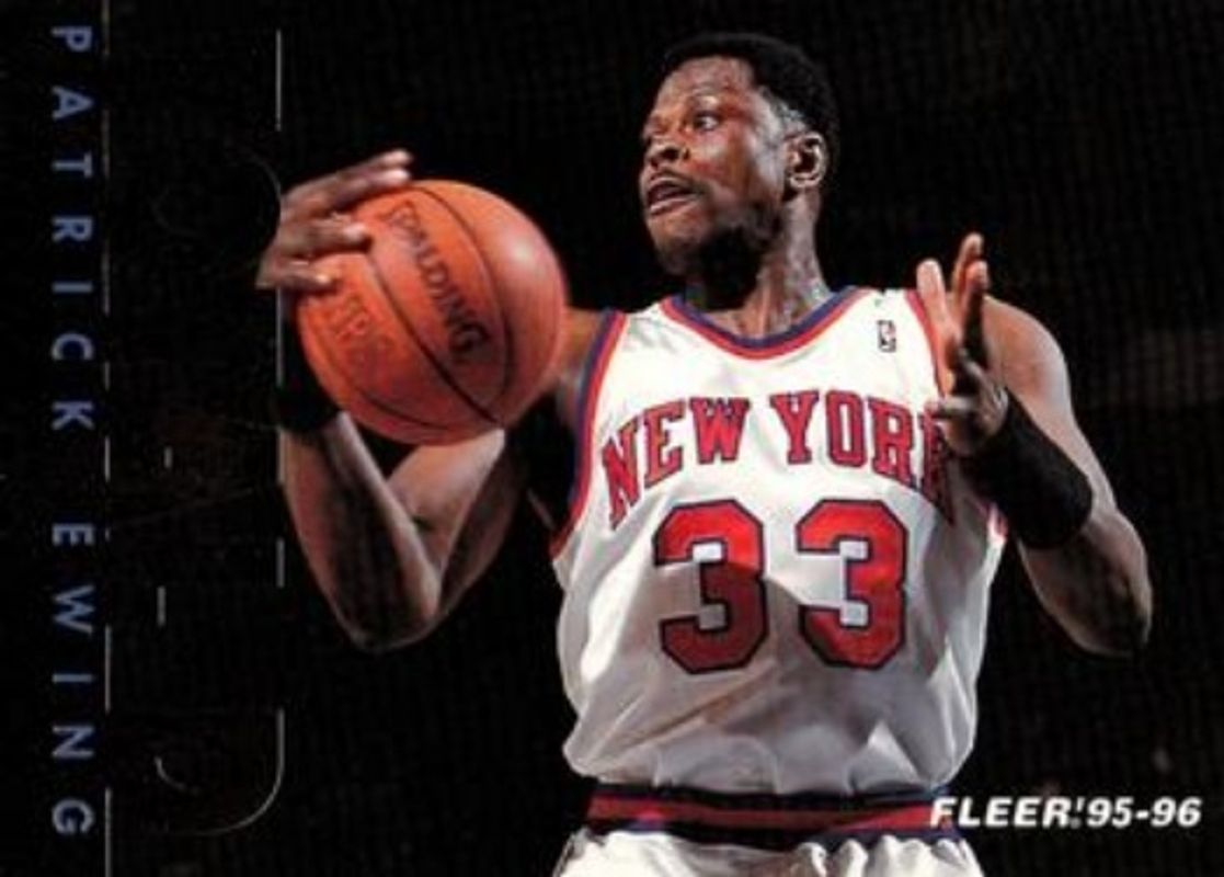 Patrick Ewing 1995 Fleer #2 Total D RAW