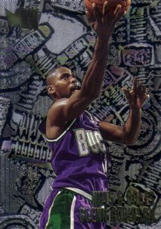 Glenn Robinson 1995 Metal #218 Base RAW