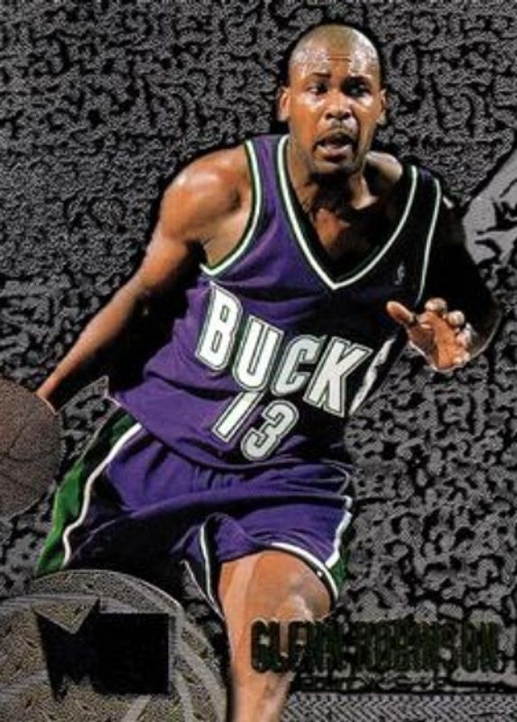 Glenn Robinson 1995 Metal #64 Silver Spotlight RAW