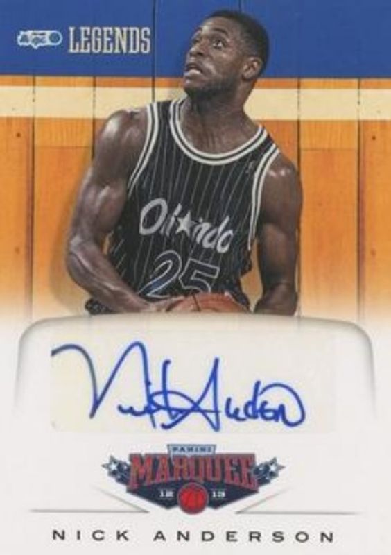 2012 Marquee #3 Legends Signatures