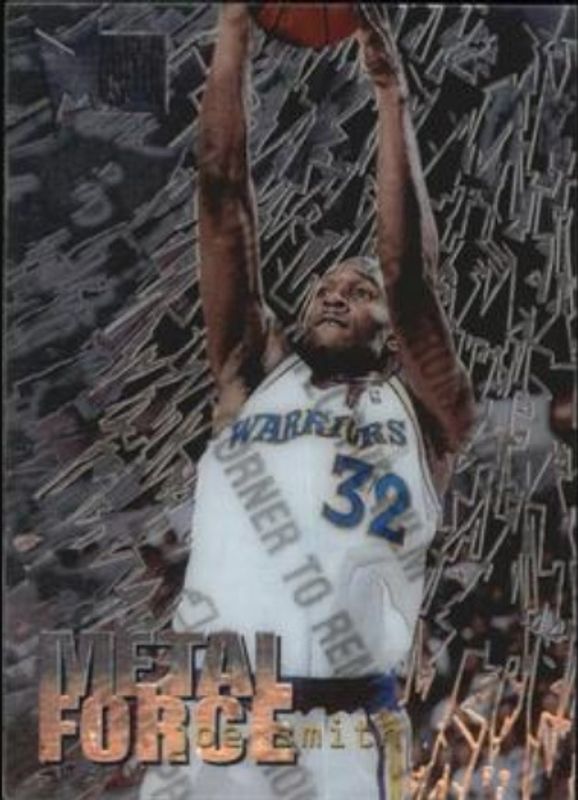 Joe Smith 1995 Metal #13 Metal Force Rookie RAW