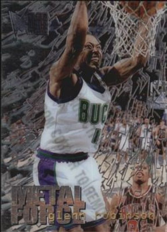 Glenn Robinson 1995 Metal #11 Metal Force RAW