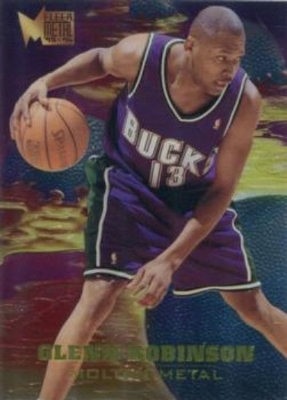 Glenn Robinson 1995 Metal #8 Molten Metal RAW