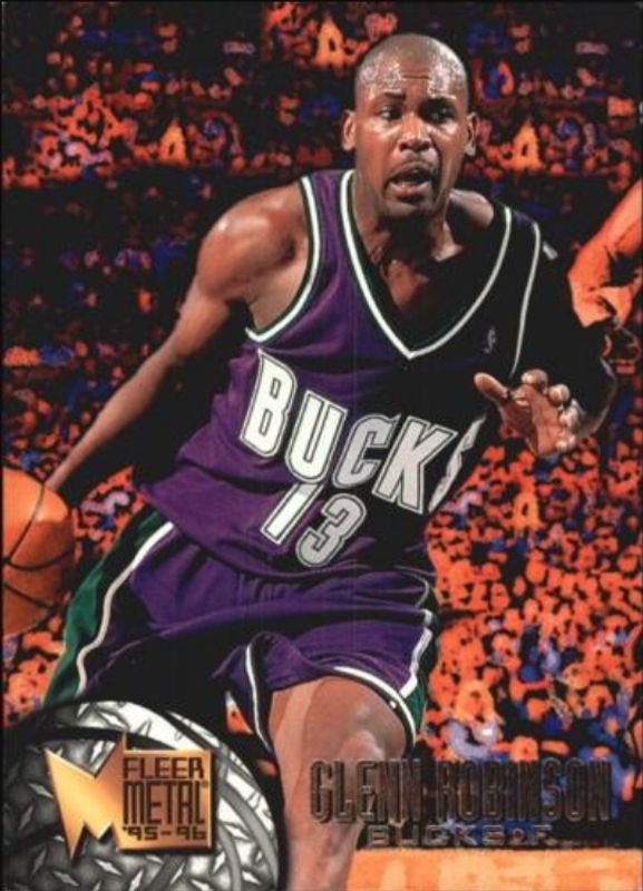 Glenn Robinson 1995 Metal #2 Jumbo RAW