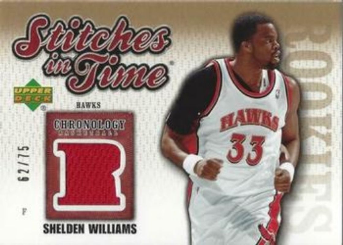 2006 Upper Deck Chronology #SIT-SW Stitches in Time Gold /75