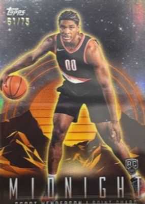 2023 Topps Midnight #75 Dusk /75