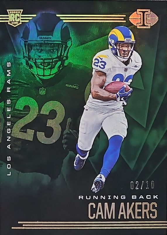 2020 Illusions #16 Trophy Collection Green /10