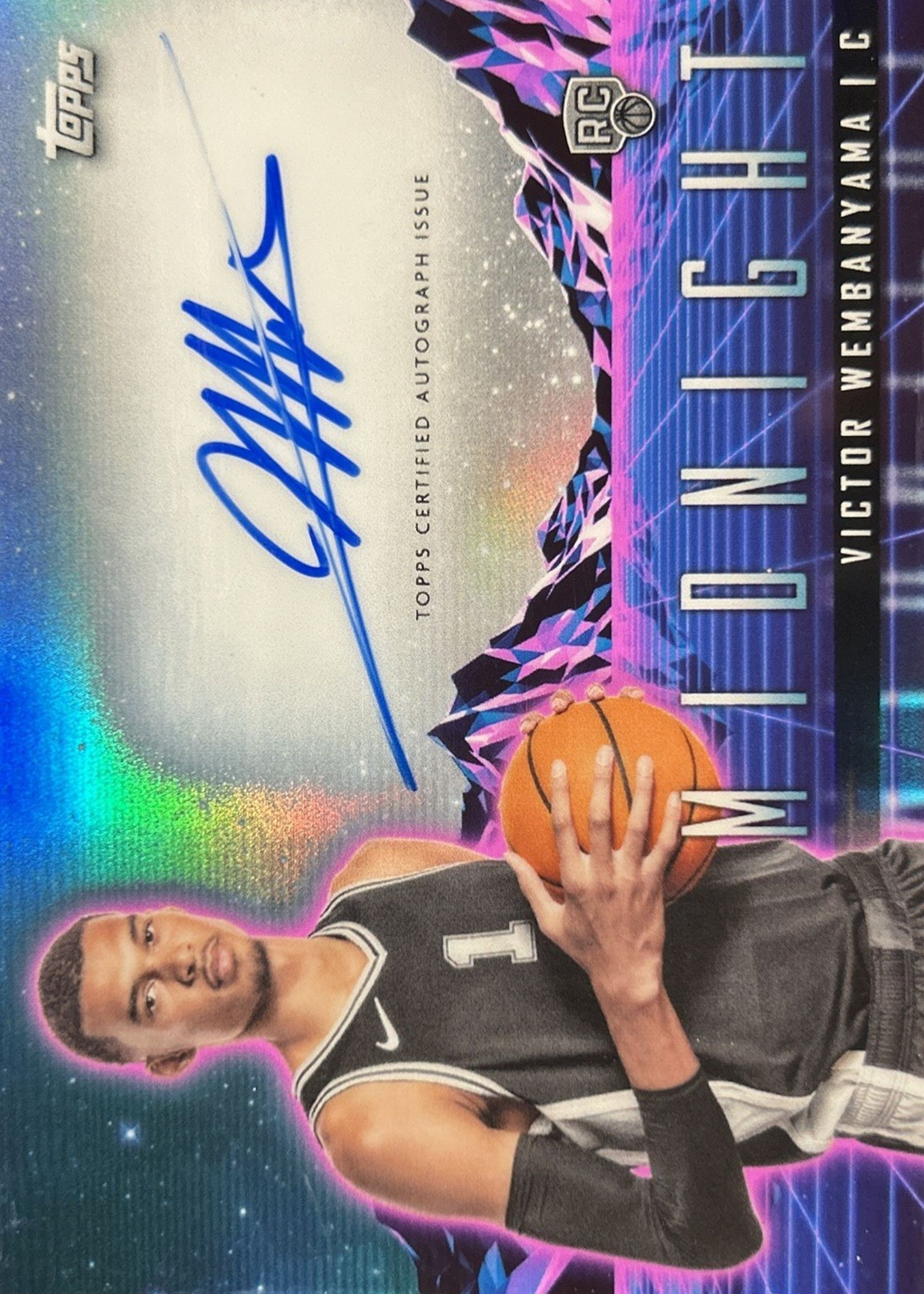 Victor Wembanyama 2023 Topps Midnight #RHS-VW Rookie Horizon