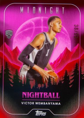 2023 Topps Midnight #NB-21 Nightball - Twilight /99