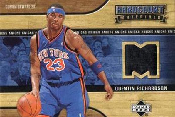 2006 Upper Deck Hardcourt #HM-QR Materials