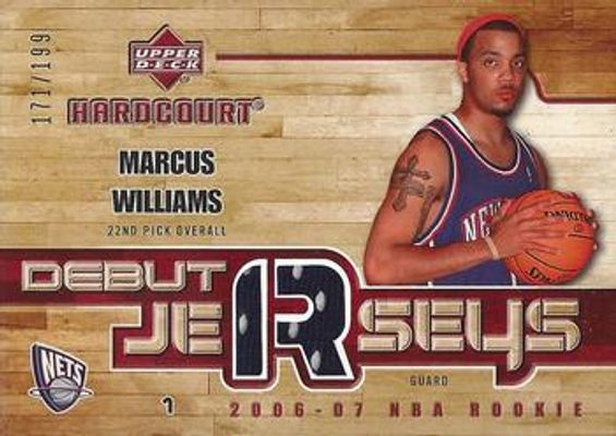 2006 Upper Deck Hardcourt #DJ-MW Debut Jerseys /199