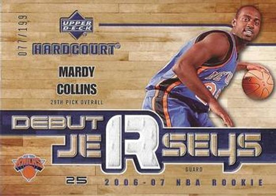 2006 Upper Deck Hardcourt #DJ-MC Debut Jerseys /199