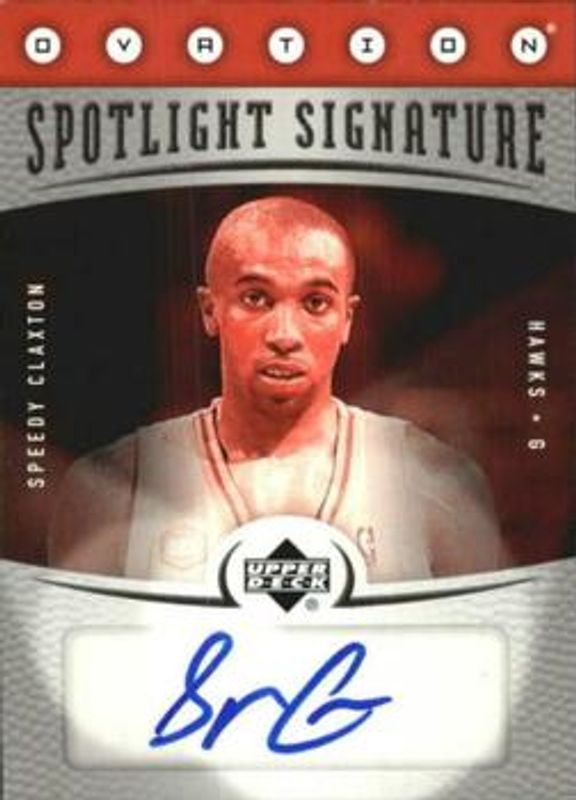2006 Upper Deck Ovation #SS-SC Spotlight Signatures