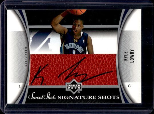 2006 Upper Deck Sweet Shot #SSL-KL Signatures Shots Leather