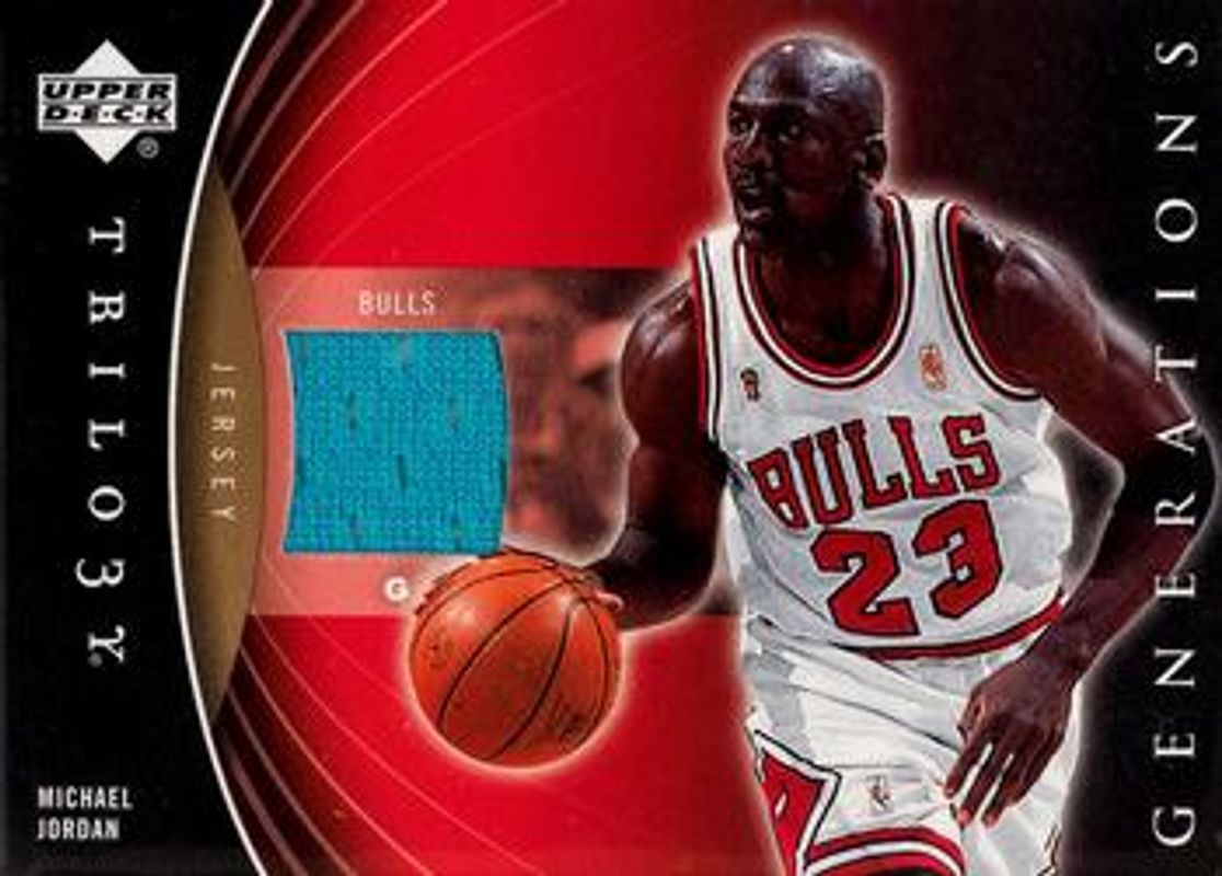 Michael Jordan 2006 Upper Deck Trilogy #PM-MJ Generations Past ...