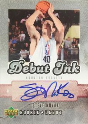 2006 Upper Deck Rookie Debut #DI-DN Debut Ink