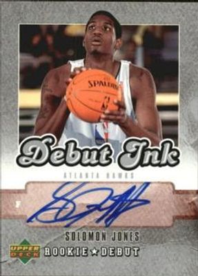 2006 Upper Deck Rookie Debut #DI-SJ Debut Ink