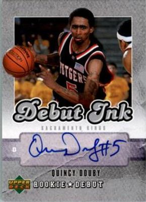 2006 Upper Deck Rookie Debut #DI-QD Debut Ink