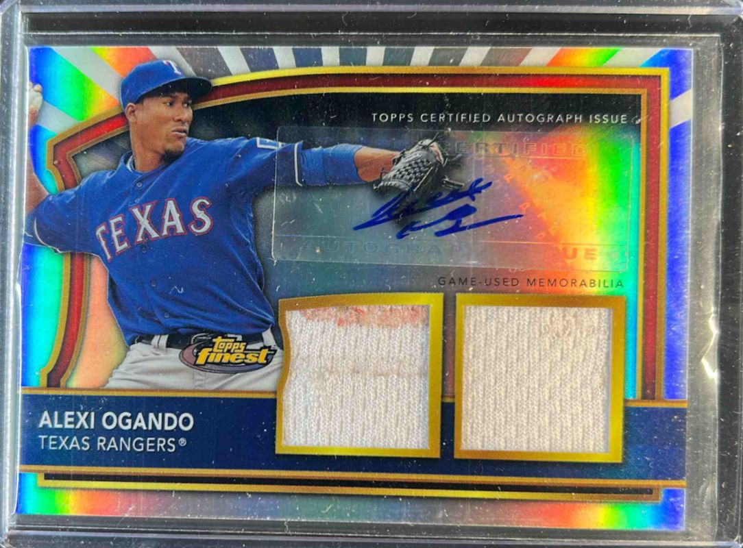 2011 Topps Finest #89 Rookie Dual Relic Autographs Refractor /499