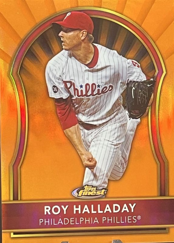 2011 Topps Finest #45 Orange Refractor /99
