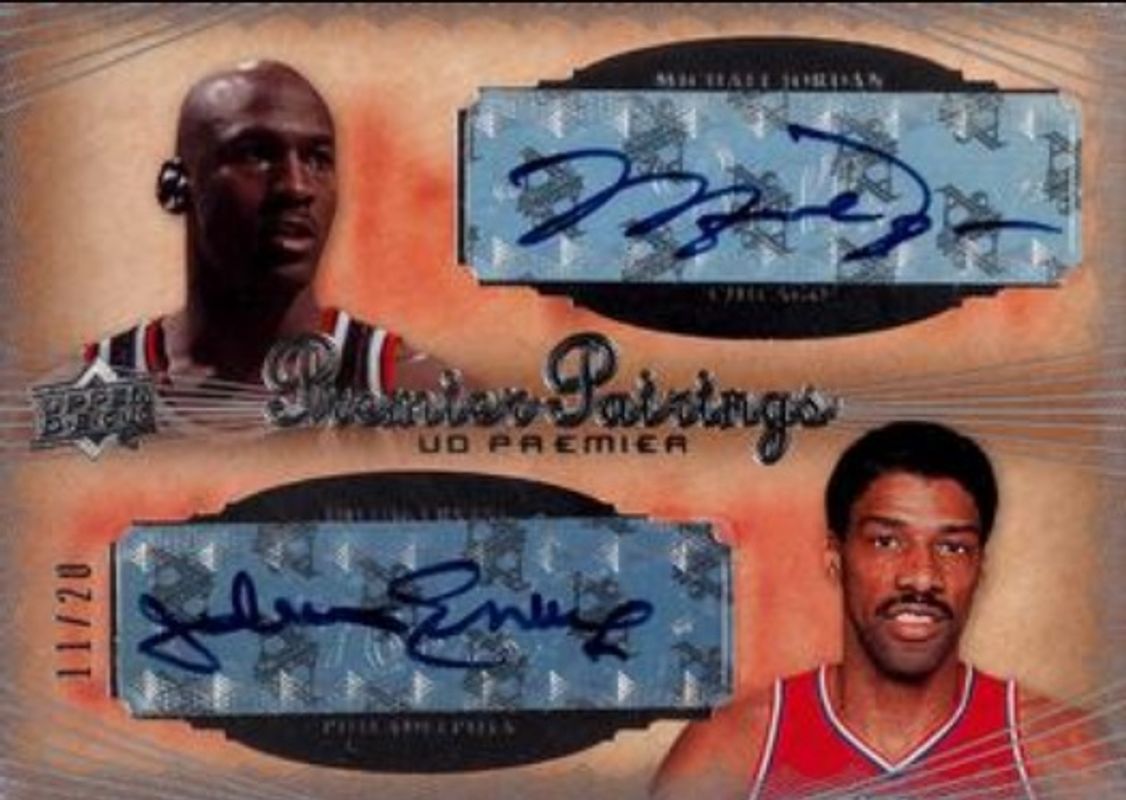 2007 Upper Deck Premier #PP-JE Pairings Autographs /20