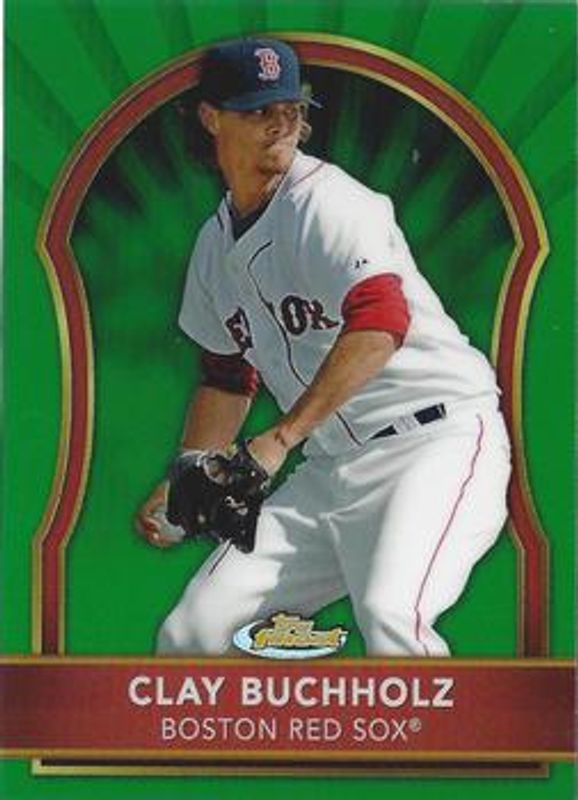 2011 Topps Finest #23 Green Refractor /199