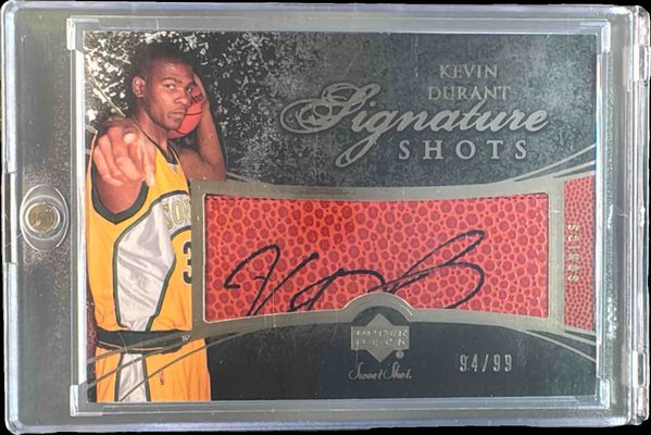 2007 Upper Deck Sweet Shot #SS-KD Signatures Shots Black Ink /100