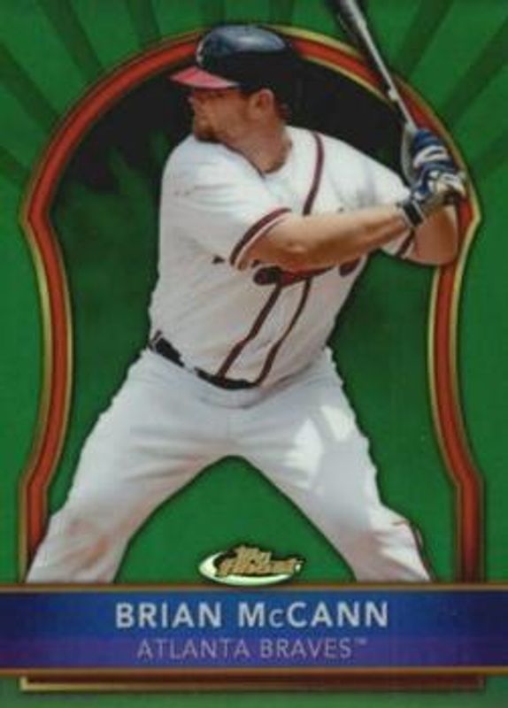 2011 Topps Finest #34 Green Refractor /199